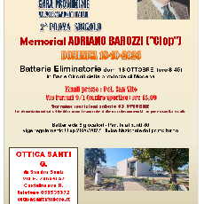 2^ GARA PROVINCIALE SINGOLO